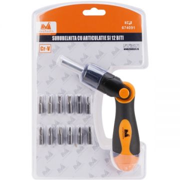 Evotools  674091 - Set capete de insurubare mixte 13 bucati