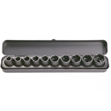 HiKOKI  751879 - Set chei tubulare impact 10-24  mm 1/2 inch 10 bucati