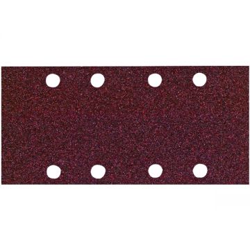 HiKOKI  753025 - Foaie abraziva dreptunghi 185x93 mm 8 gauri granulatie 120 10 buc