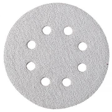 HiKOKI  753132 - Set foi abrazive rotunde 125 mm granulatie 60 8 gauri 10 bucati
