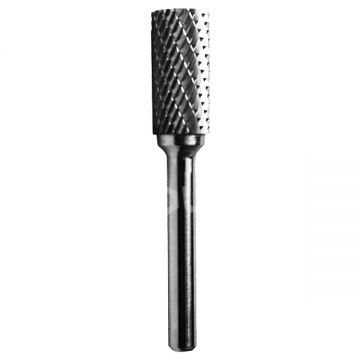 HiKOKI  780728 - Freza cu carburi metalice  9.6x19x64 mm tija 6 mm forma A (cilindrica fara tais frontal) tais dublu