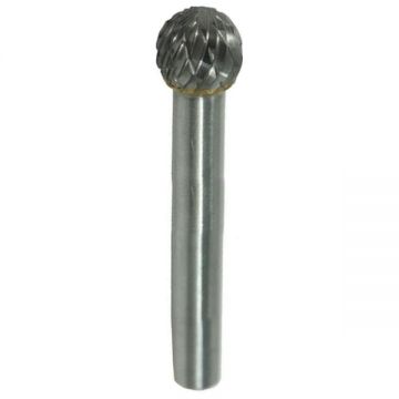 HiKOKI  780747 - Freza cu carburi metalice  8x6x52 mm tija 6 mm forma D (sferica) tais dublu