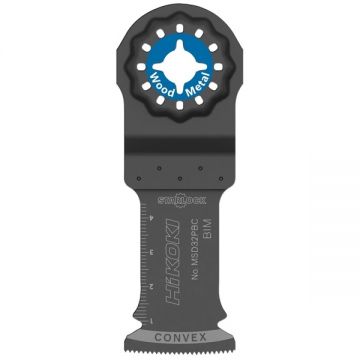 HiKOKI  MSD32PBC - Accesoriu multicutter Starlock taiere 32x50x0.6 mm lemn metal