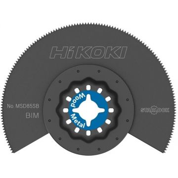 HiKOKI  MSD85SB - Accesoriu multicutter Starlock taiere 85x0.9 mm lemn metal