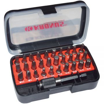 Kronus  701663 - Set capete de insurubare mixte 31 bucati