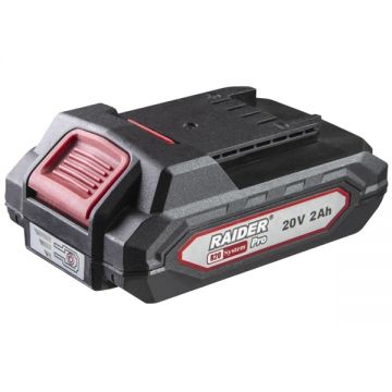 Raider  RDP-R20 - Acumulator Li-Ion 20 V 2 Ah indicator nivel incarcare