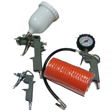 Stager  4530100004 - Set 4 accesorii mixte pentru compresor