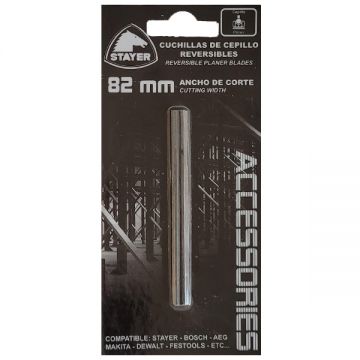 Stayer  12.195 - Cutit pentru rindea 82 mm 2 bucati P 910
