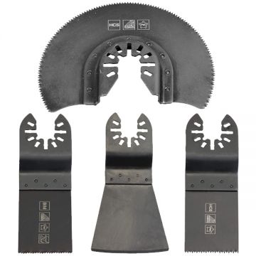 Stayer  12.559 - Set 4 accesorii multicutter mixt sistem Stayer