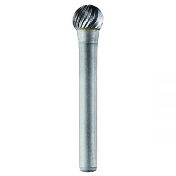 Tivoly  1031841 - Freza cu carburi metalice  8x18x63 mm tija 6 mm forma D (sferica) tais simplu