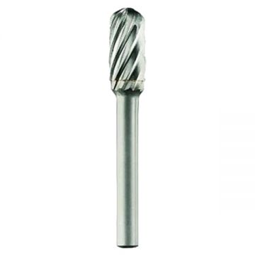 Tivoly  1036681 - Freza cu carburi metalice  12x25x70 mm tija 6 mm forma C (cilindrica cu cap sferic) tais simplu