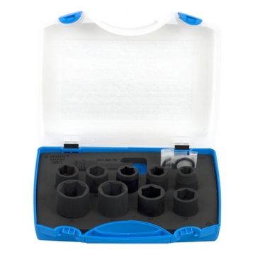 Unior  231/4PB1 - Set chei tubulare impact 15-30  mm 1/2 inch 12 bucati