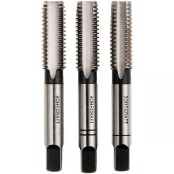 BOHRCRAFT  4100 - Set 3 tarozi cu filet metric 11x40 mm M3 0.5  mm HSS-G
