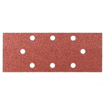 Bosch  2607019501 - Foaie abraziva dreptunghi 230x93 mm 8 gauri granulatie mixta 25 buc