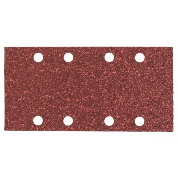 Bosch  2609256A81 - Foaie abraziva dreptunghi 185x93 mm 8 gauri granulatie 60 10 buc