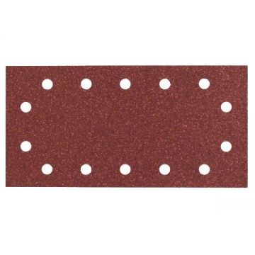 Bosch  2609256B20 - Foaie abraziva dreptunghi 230x115 mm 14 gauri granulatie 60 10 buc