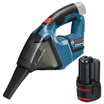 Bosch  GAS 12V + 1600A00X79 - Aspirator 45 mbar + Acumulator Li-Ion 12 V 3 Ah