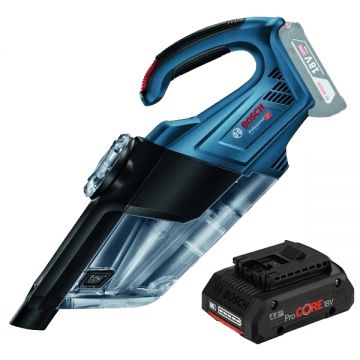 Bosch  GAS 18V-1 + ProCORE - Aspirator 60 mbar + Acumulator Li-Ion 18 V 4 Ah