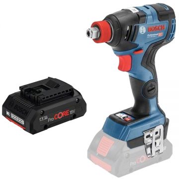 Bosch  GDX 18V-200 C + ProCORE - Masina de insurubat cu impact 200 Nm M4-M14 + Acumulator Li-Ion 18 V 4 Ah