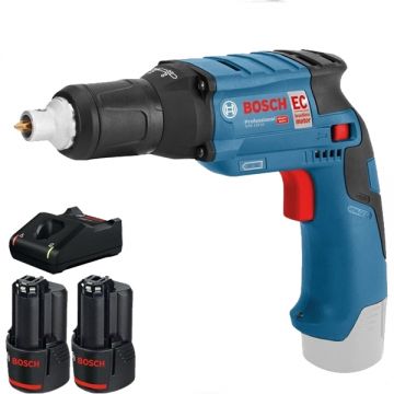 Bosch  GTB 12V-11 + 1600A019R8 - Masina de insurubat 11 Nm + Set 2 acumulatori si incarcator Li-Ion 12 V 2 Ah