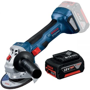 Bosch  GWS 180-LI + GBA - Polizor unghiular 125 mm + Acumulator Li-Ion 18 V 5 Ah