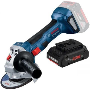 Bosch  GWS 180-LI + ProCORE - Polizor unghiular 125 mm + Acumulator Li-Ion 18 V 4 Ah