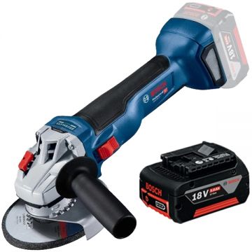 Bosch  GWS 18V-10 + GBA - Polizor unghiular 125 mm + Acumulator Li-Ion 18 V 5 Ah