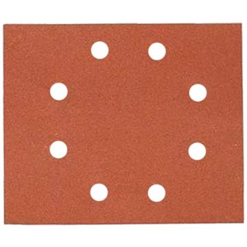 DeWalt  DT3012 - Foaie abraziva dreptunghi 140x115 mm 8 gauri granulatie 60 25 buc
