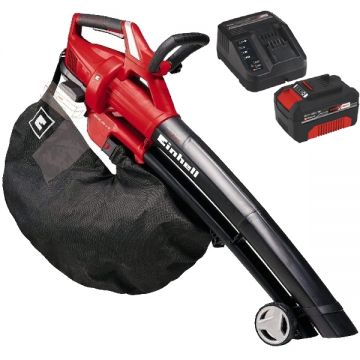 Einhell  GE-CL 36 Li E PXC + Starter Kit - Suflanta de gradina 195 m3/h + Set 1 acumulator si incarcator Li-Ion 18 V 4 Ah