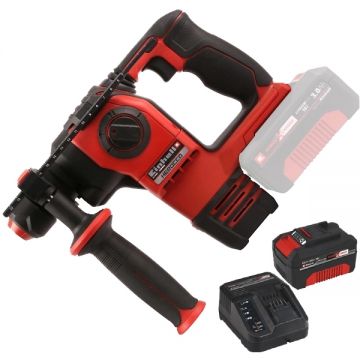 Einhell  HEROCCO PXC + Starter Kit - Rotopercutor SDS-Plus 2.2 J + Set 1 acumulator si incarcator Li-Ion 18 V 4 Ah