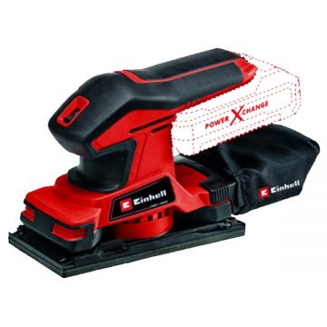 Einhell  TC-OS 18/187 Li PXC - Slefuitor cu vibratii fara acumulatori si incarcator Li-Ion 18 V - Ah 187x90 mm