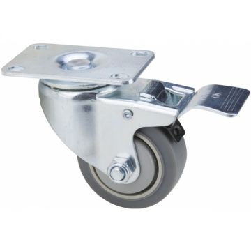 Evotools  679670 - Roata pivotanta 75  mm 90  kg otel zincat