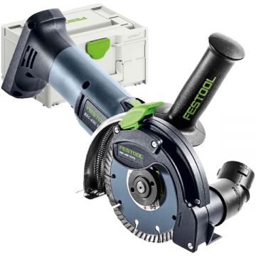 Festool  DSC-AGC 18-125 FH EB-Basic - Masina cu disc diamantat fara acumulatori si incarcator Li-Ion 18 V - Ah 125 mm