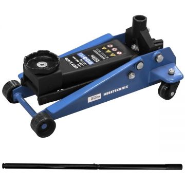 Guede  GRH 3/470 - Cric auto hidraulic tip crocodil 465 mm 3 T roti de transport actionare cu pedala