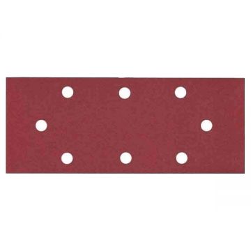 Guede  GUDE58158 - Foaie abraziva dreptunghi 187x93 mm 8 gauri granulatie mixta 6 buc