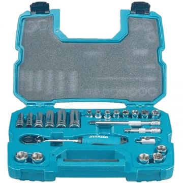Makita  B-65573 - Set chei tubulare mixt 23 bucati