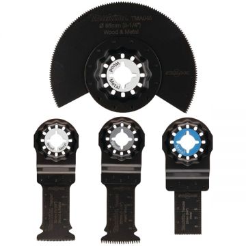 Makita  B-67480 - Set 4 accesorii multicutter mixt Starlock