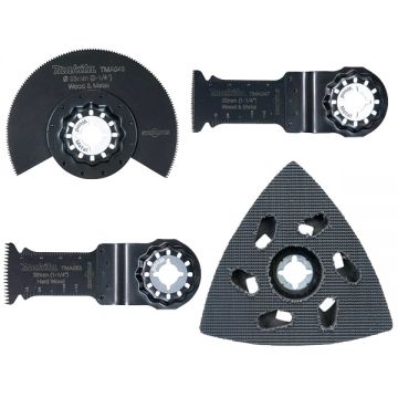 Makita  B-67511 - Set 4 accesorii multicutter mixt Starlock