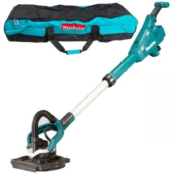 Makita  DSL800ZU - Slefuitor pentru pereti fara acumulatori Li-Ion 18 V -  Ah motor fara perii geanta textila
