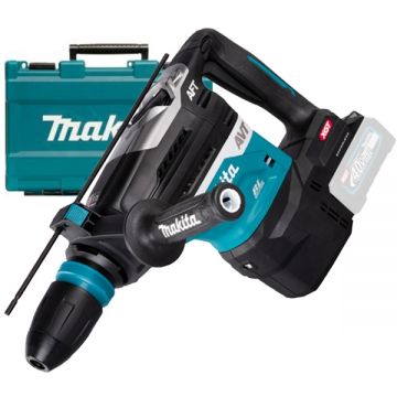 Makita  HR005GZ01 XGT - Rotopercutor SDS-Max fara acumulatori si incarcator Li-Ion 40 V - Ah 8 J valiza plastic