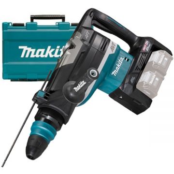 Makita  HR006GZ XGT - Rotopercutor SDS-Max fara acumulatori si incarcator Li-Ion 40 V - Ah 20 J valiza plastic