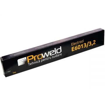 ProWeld E6013 - Electrozi rutilici/supertit 3.2x- mm 1 kg ProWeld E6013 - Electrozi rutilici/supertit 3.2x- mm 1 kg