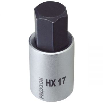 Proxxon  23471 - Capat cheie tubulara cu profil HEX17 55 mm 1/2 inch
