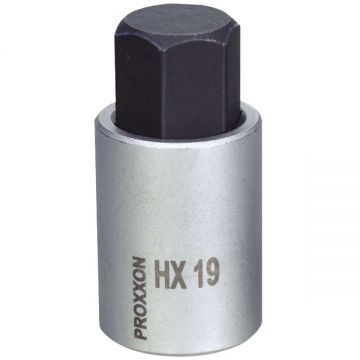 Proxxon  23473 - Capat cheie tubulara cu profil HEX19 55 mm 1/2 inch