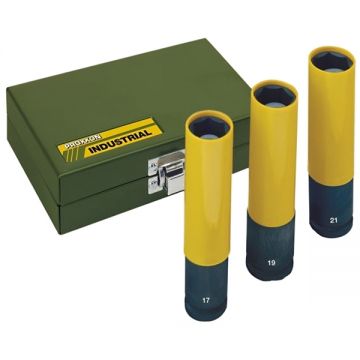 Proxxon  23970 - Set chei tubulare impact 17-21  mm 1/2 inch 3 bucati