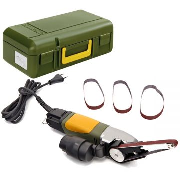 Proxxon  BS/E - Minislefuitor de tip curea cu cap oscilant 80 W valiza plastic