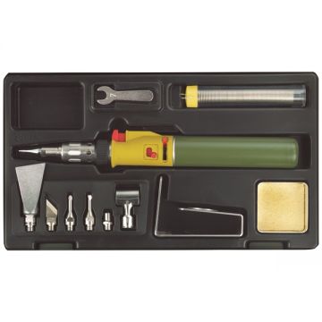 Proxxon  MICROFLAM MGS - Arzator/statie de lipire 1300 grade C valiza plastic accesorii