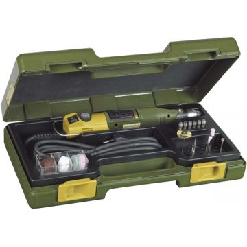 Proxxon  MICROMOT 230/E - Set pentru gaurit si frezat 80 W valiza plastic accesorii