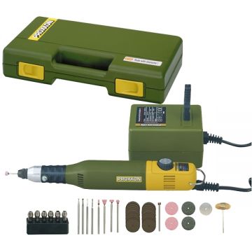 Proxxon  MICROMOT 60/E - Masina de gaurit si frezat 40 W valiza plastic accesorii