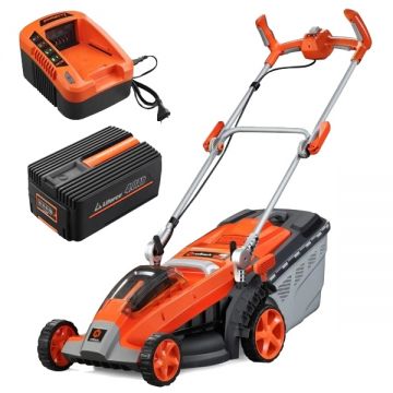 Redback  E148C+EP40+EC20 - Masina de tuns iarba cu 1 acumulator Li-Ion 40 V 4 Ah 47 cm 60 l